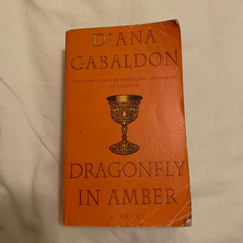 Dragonfly in Amber mass market paperback